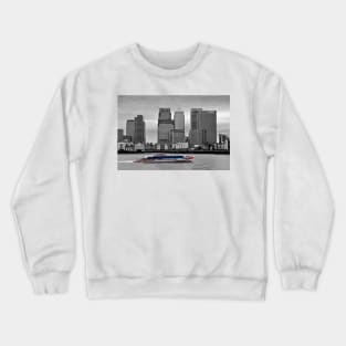 Canary Wharf London Docklands England UK Crewneck Sweatshirt